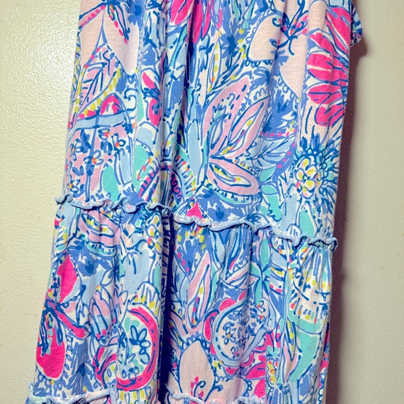 LILLY PULITZER LORO PRINT SUNDRESS IN MULTI POP UP GOT YOUR BACK - Picture 5 of 8